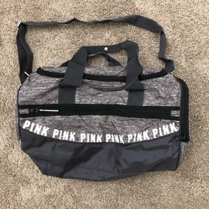 Victoria’s Secret pink marl duffle bag